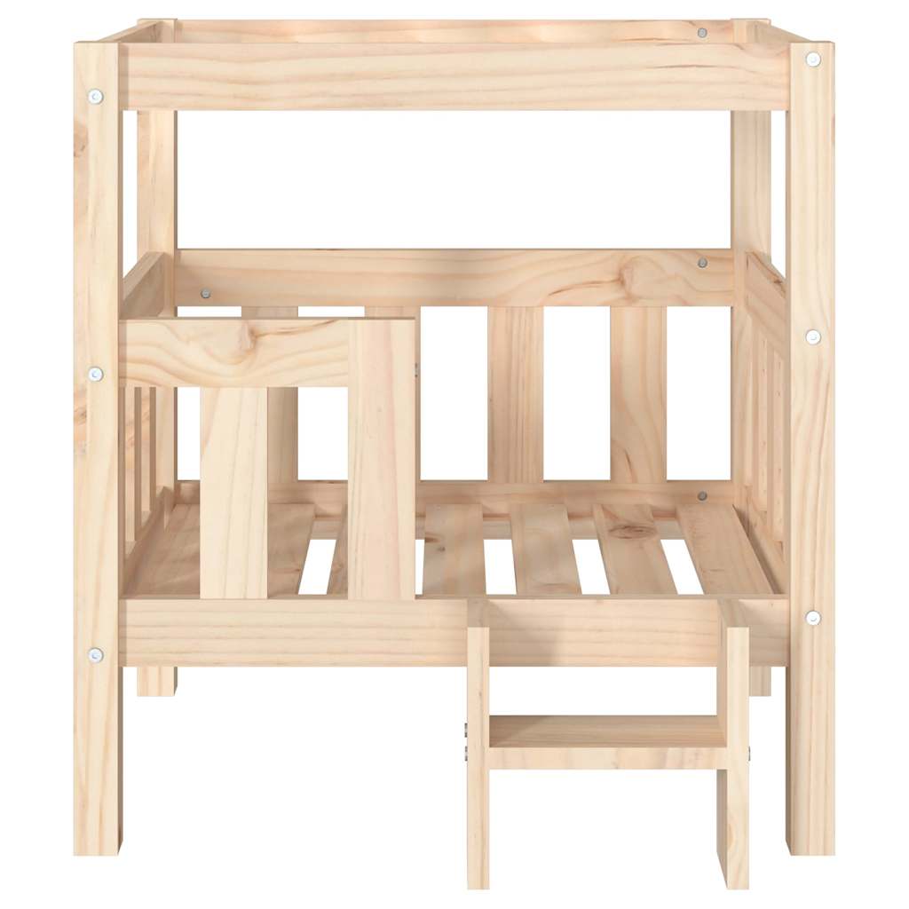 Dog Bed Solid Wood Pine