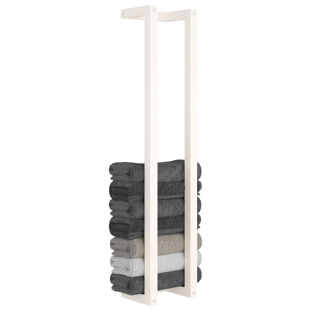 Towel Rack Solid Wood Pine