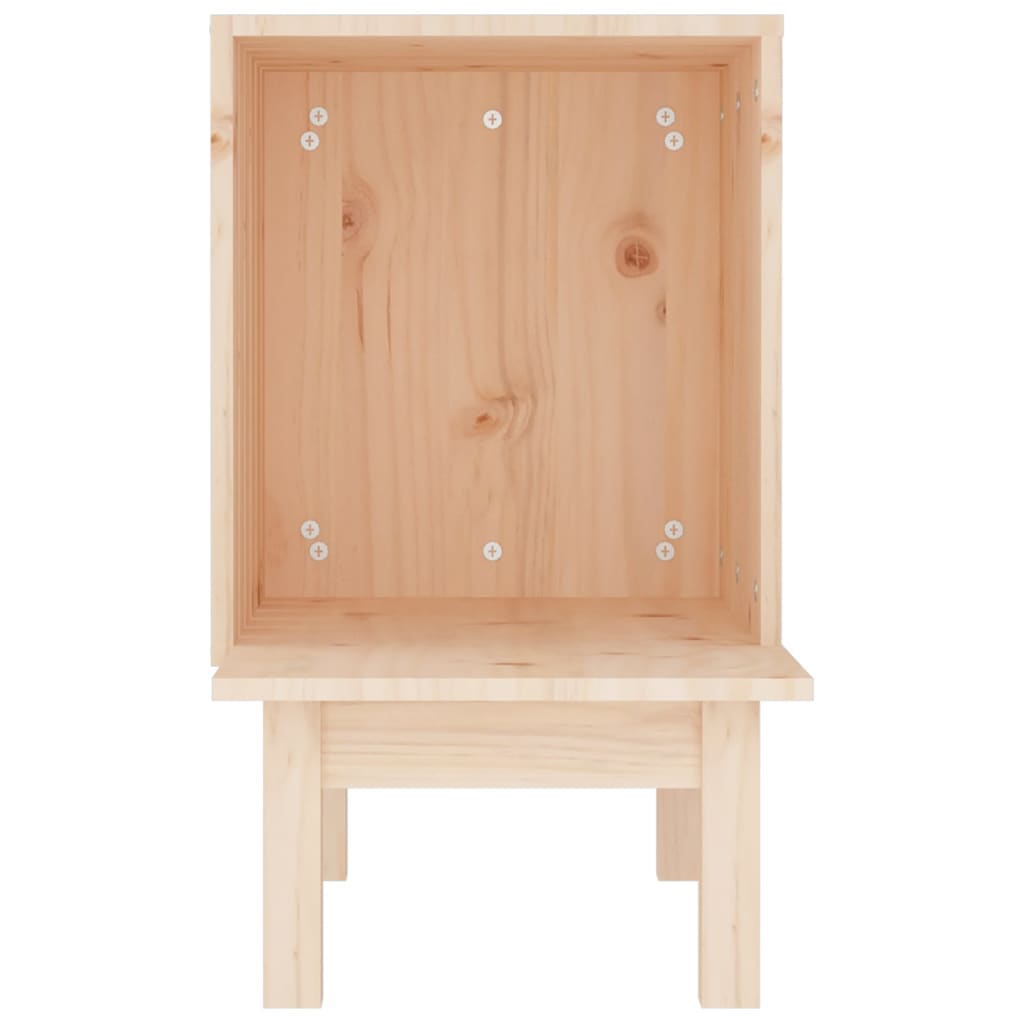 Cat House 60X36X60 Cm Solid Wood Pine