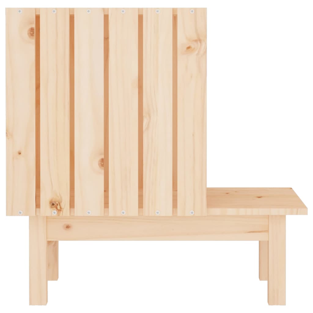 Cat House 60X36X60 Cm Solid Wood Pine