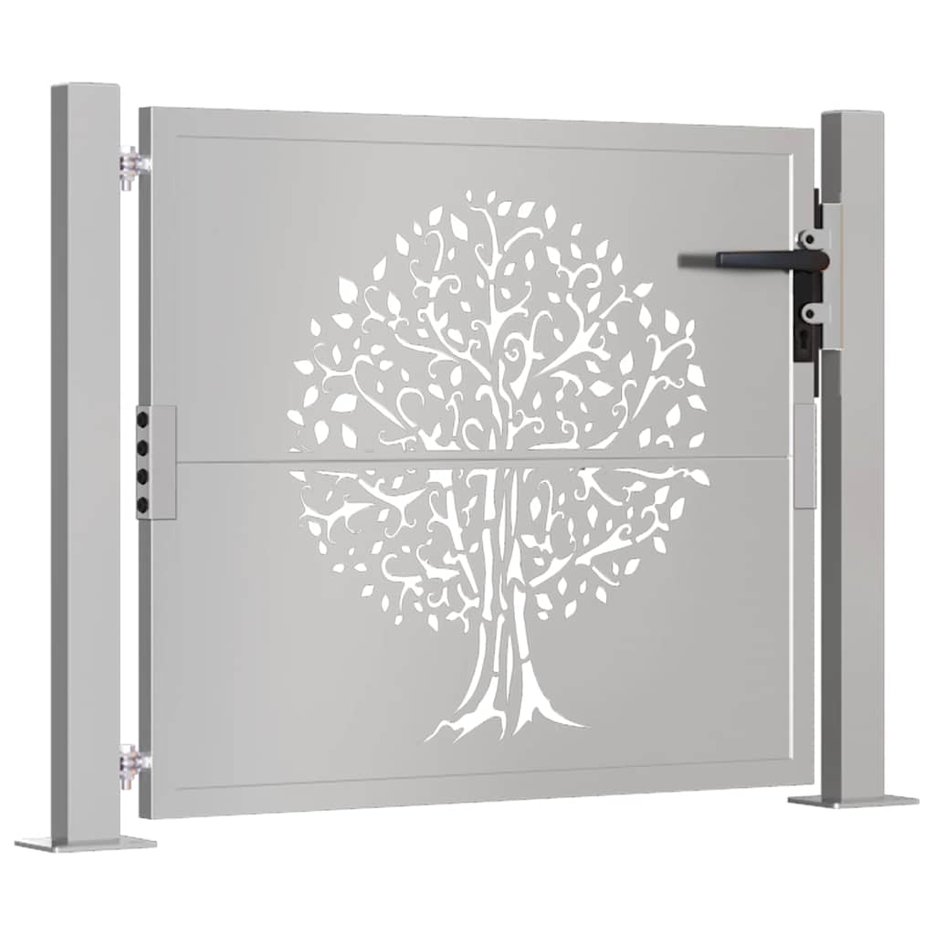 Garden Gate Corten Steel Tree Design