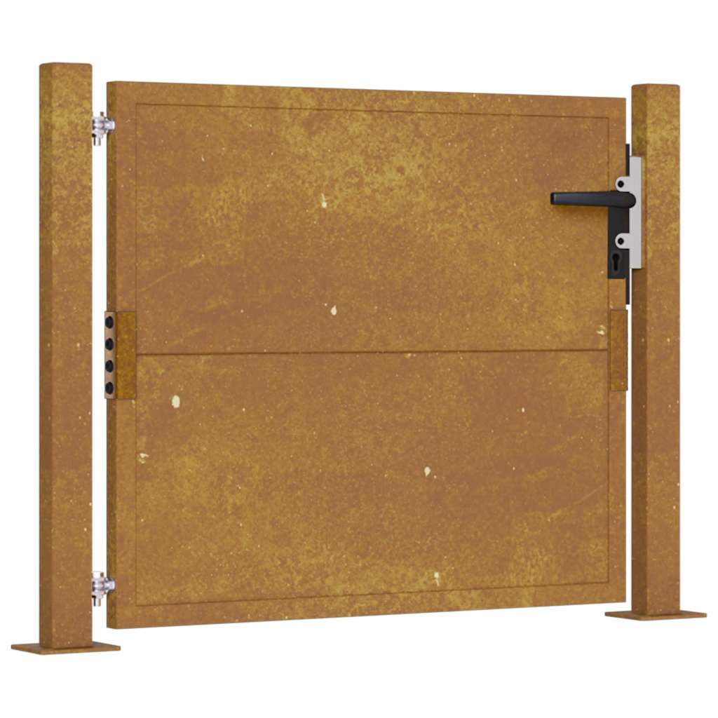 Garden Gate Corten Steel