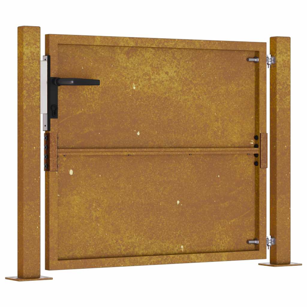 Garden Gate Corten Steel