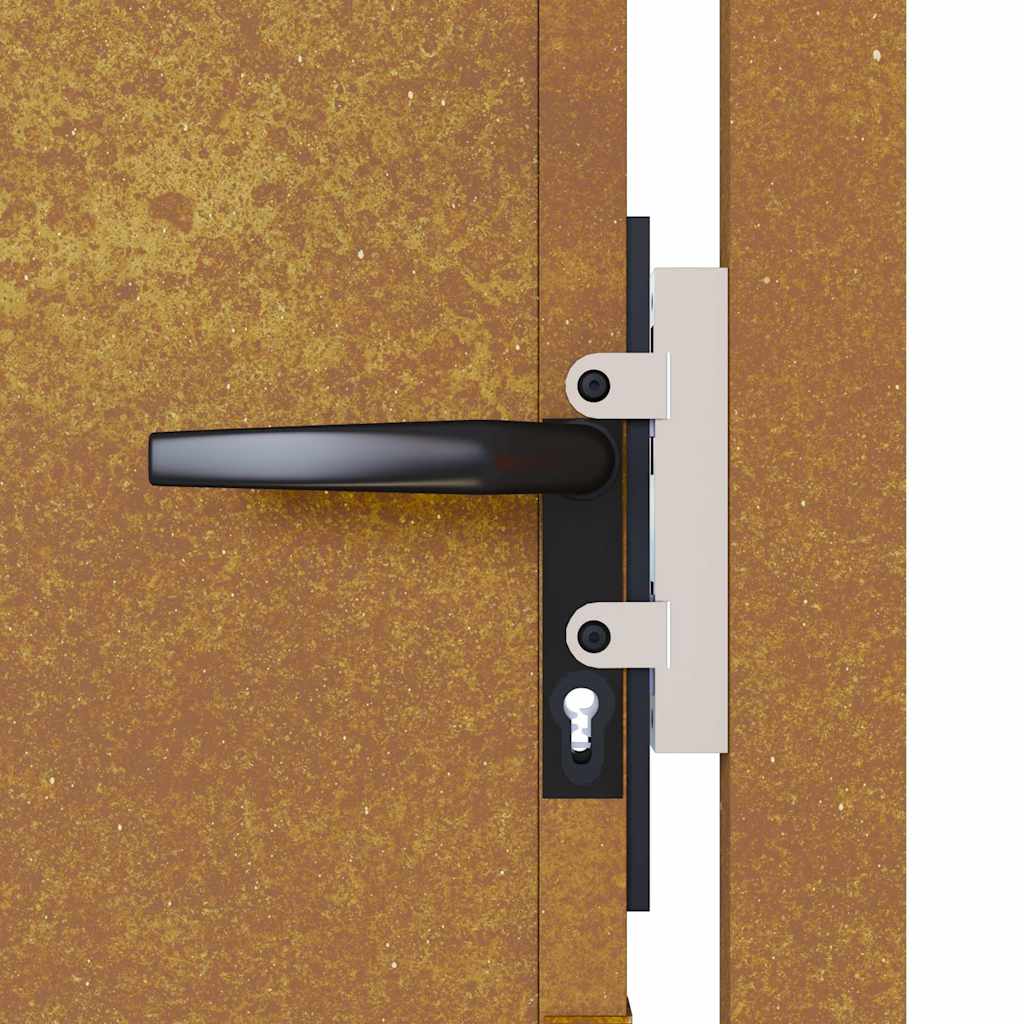 Garden Gate Corten Steel