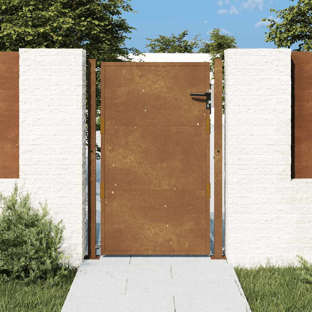 Garden Gate Corten Steel