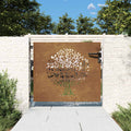 Garden Gate Corten Steel Tree Design