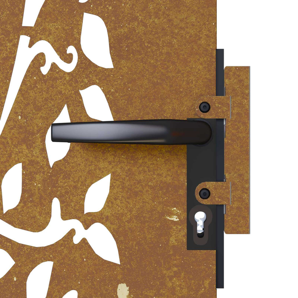 Garden Gate Corten Steel Tree Design