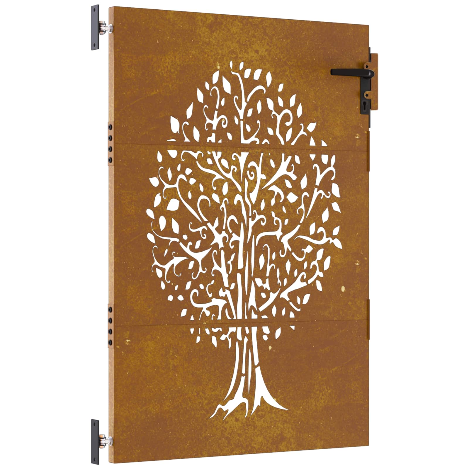 Garden Gate Corten Steel Tree Design