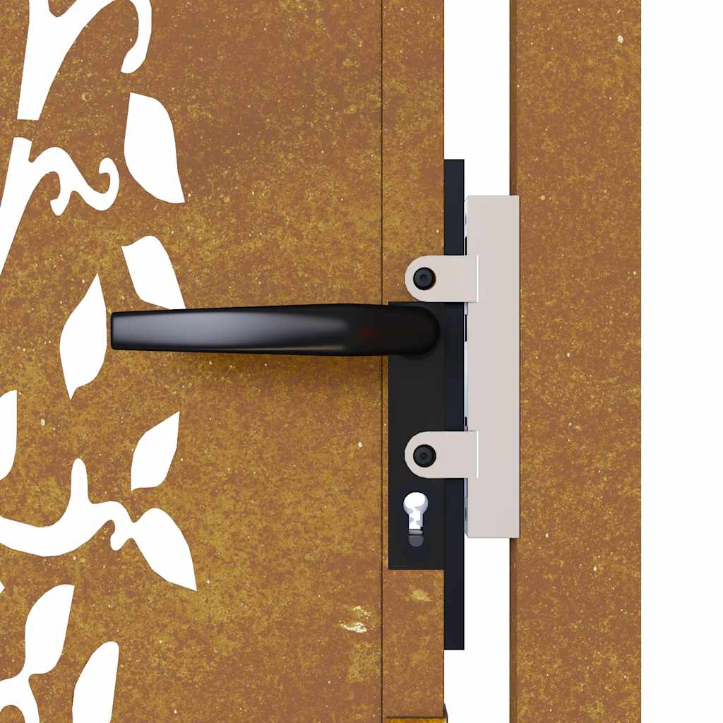 Garden Gate Corten Steel Tree Design