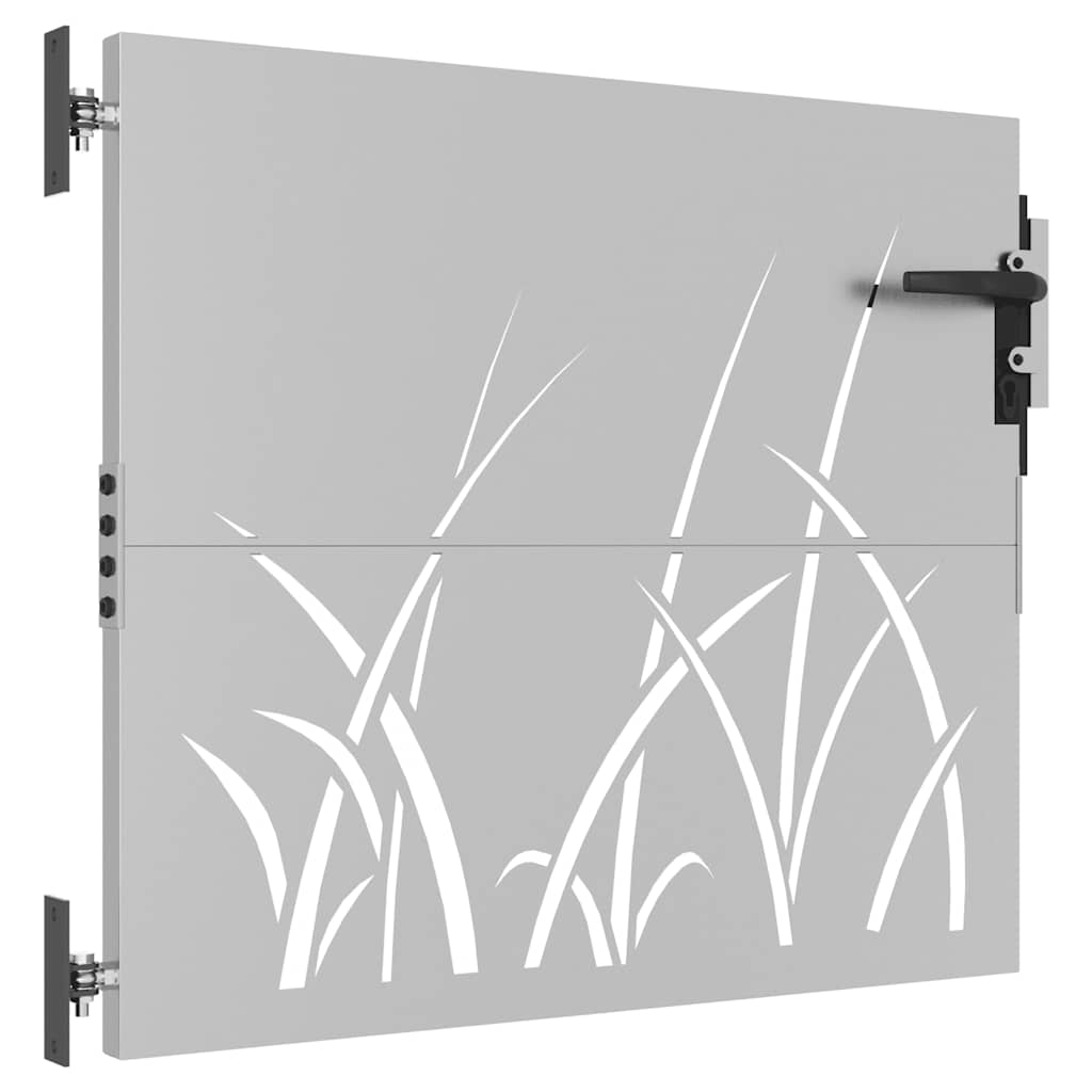 Garden Gate Corten Steel Grass Design