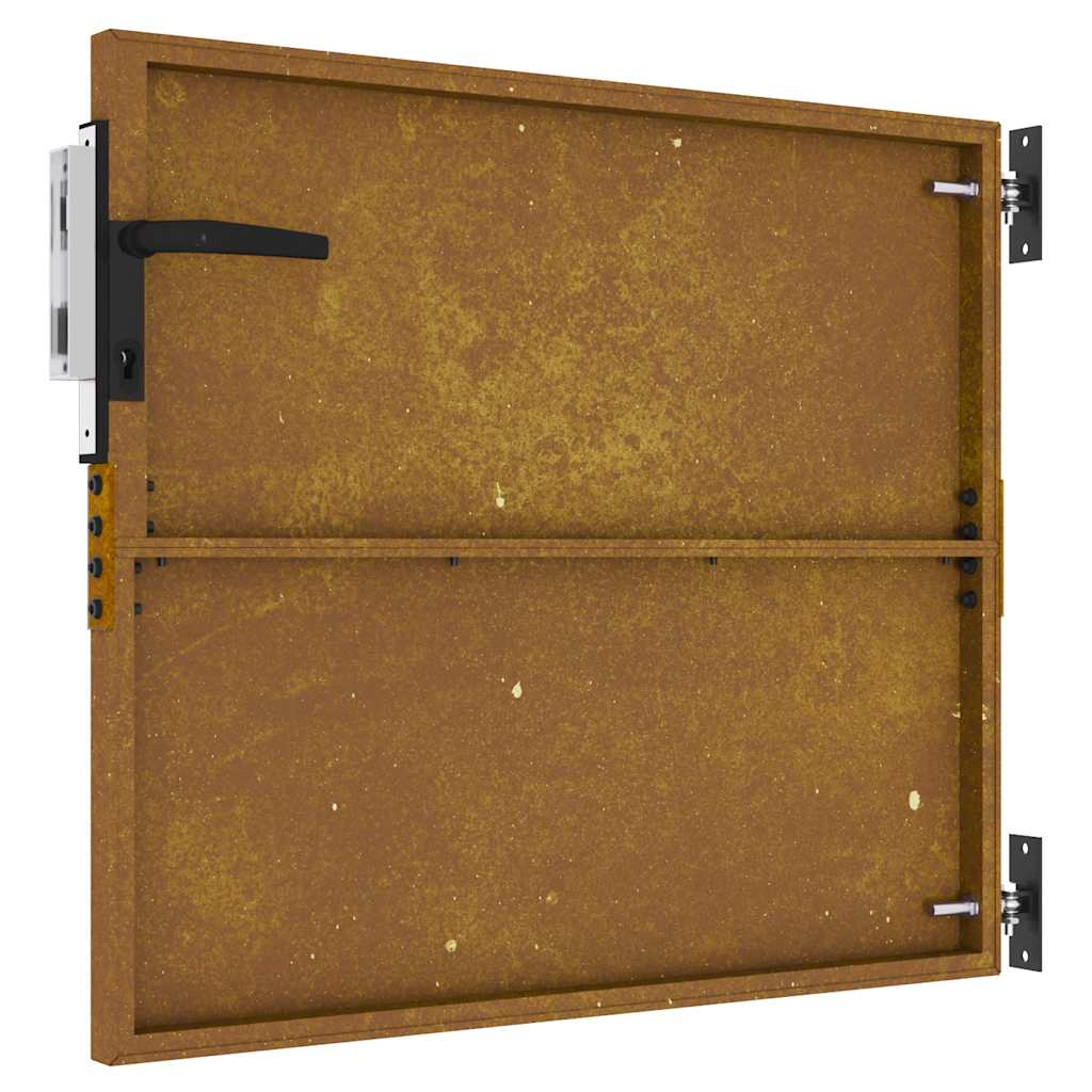 Garden Gate Corten Steel