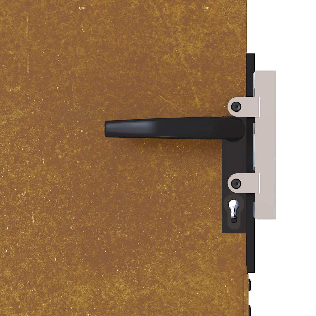 Garden Gate Corten Steel