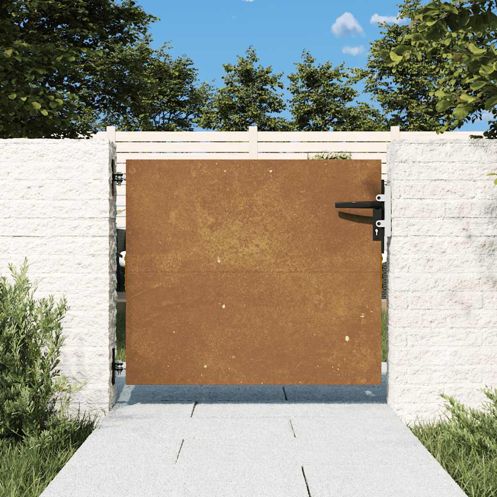 Garden Gate Corten Steel