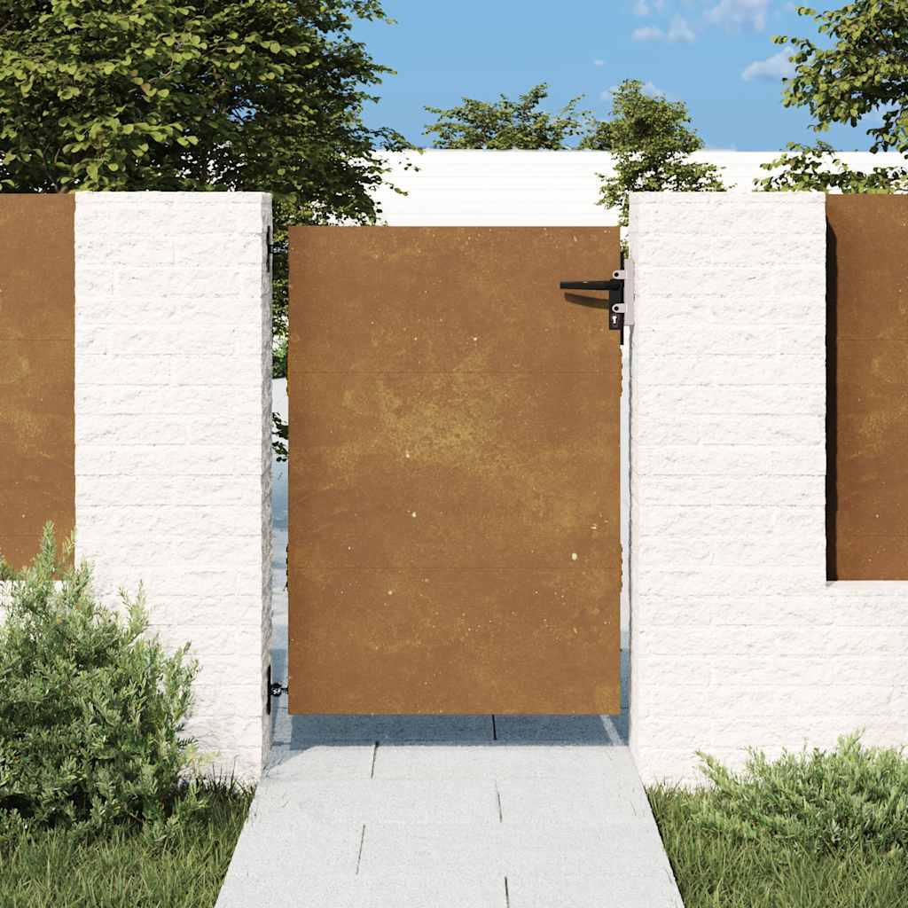 Garden Gate Corten Steel