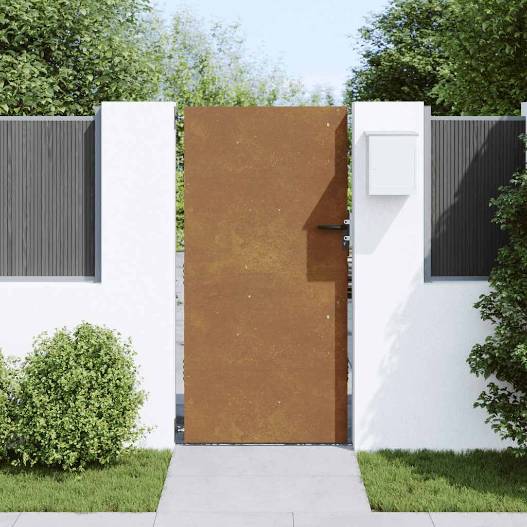Garden Gate Corten Steel