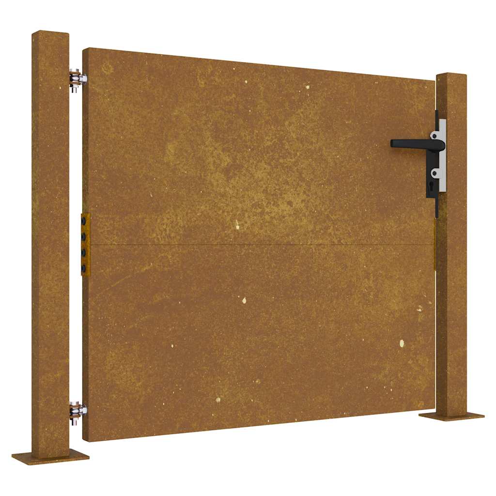 Garden Gate Corten Steel