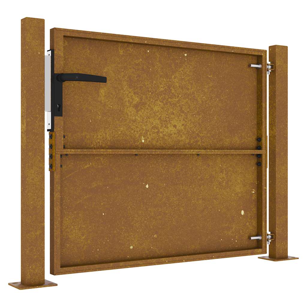 Garden Gate Corten Steel