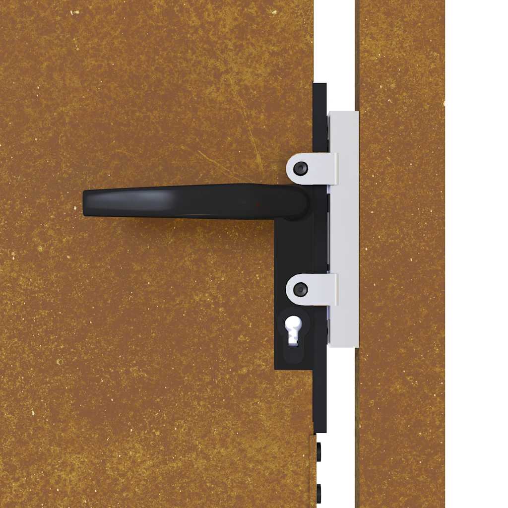 Garden Gate Corten Steel