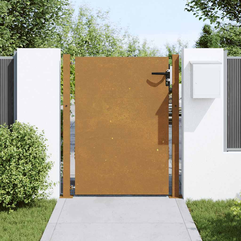 Garden Gate Corten Steel