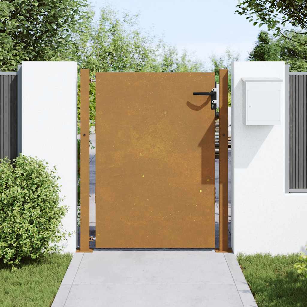Garden Gate Corten Steel