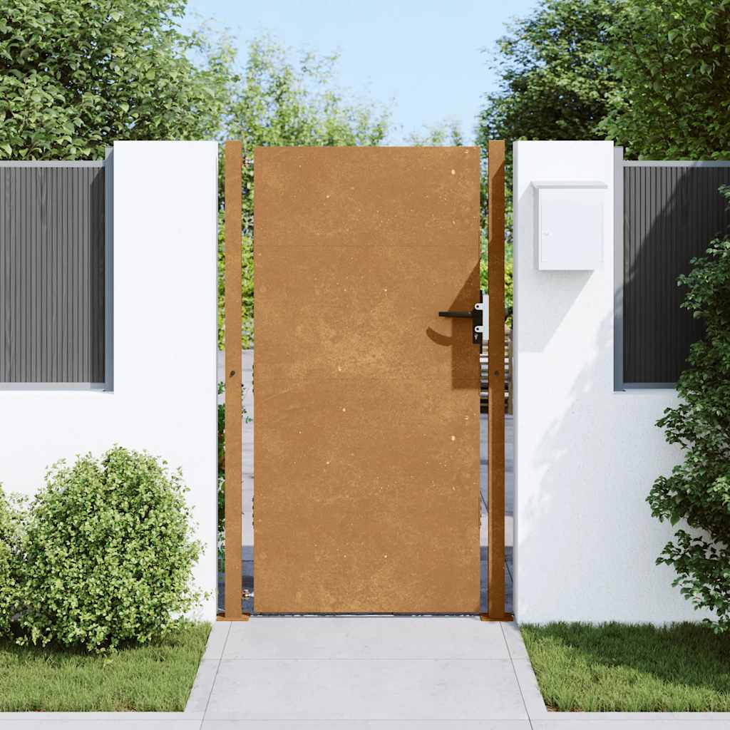 Garden Gate Corten Steel