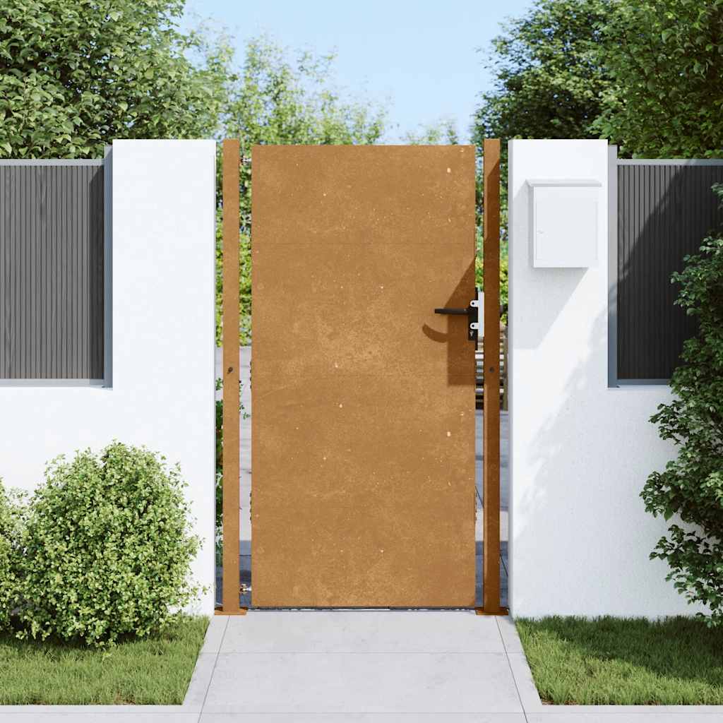 Garden Gate Corten Steel