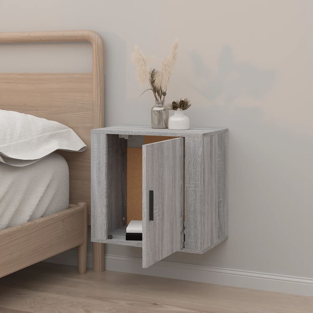 Wall-Mounted Bedside Cabinet 50X30X47 Cm