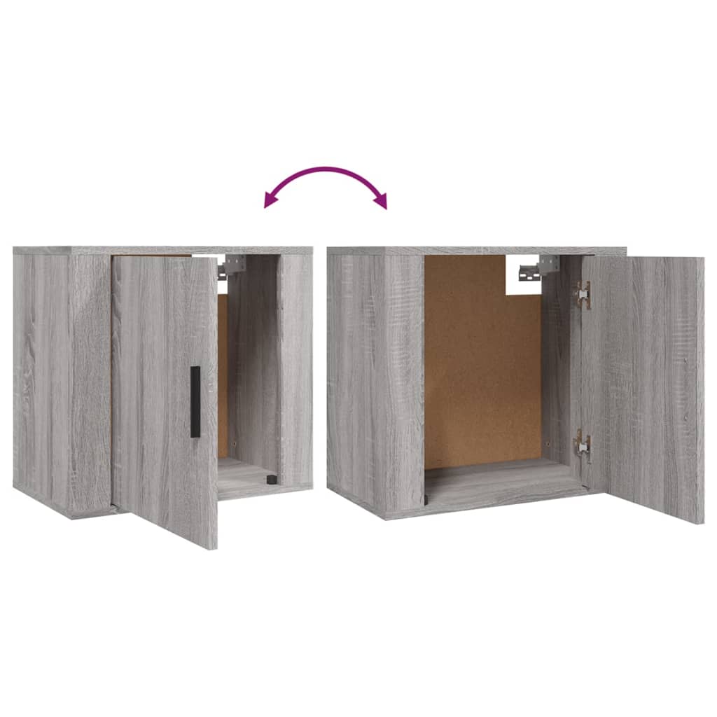 Wall-Mounted Bedside Cabinet 50X30X47 Cm