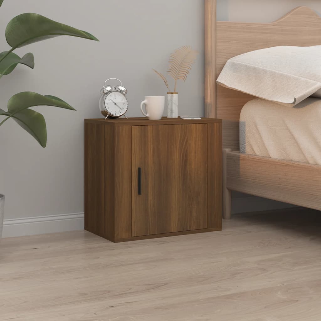 Wall-Mounted Bedside Cabinet 50X30X47 Cm