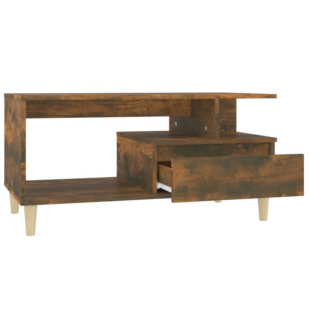 Coffee Table 90X49X45 Cm Engineered Wood