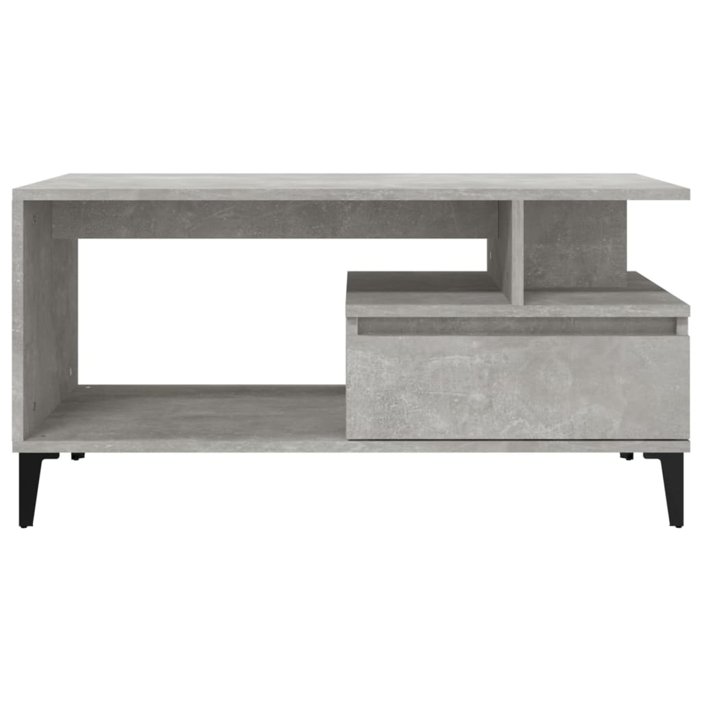 Coffee Table 90X49X45 Cm Engineered Wood