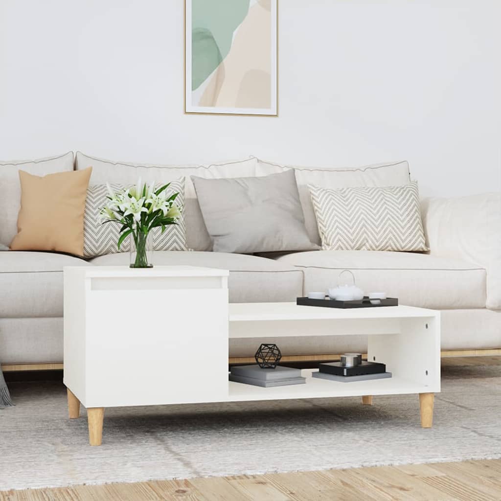 Coffee Table 100X50X45 Cm Engineered Wood