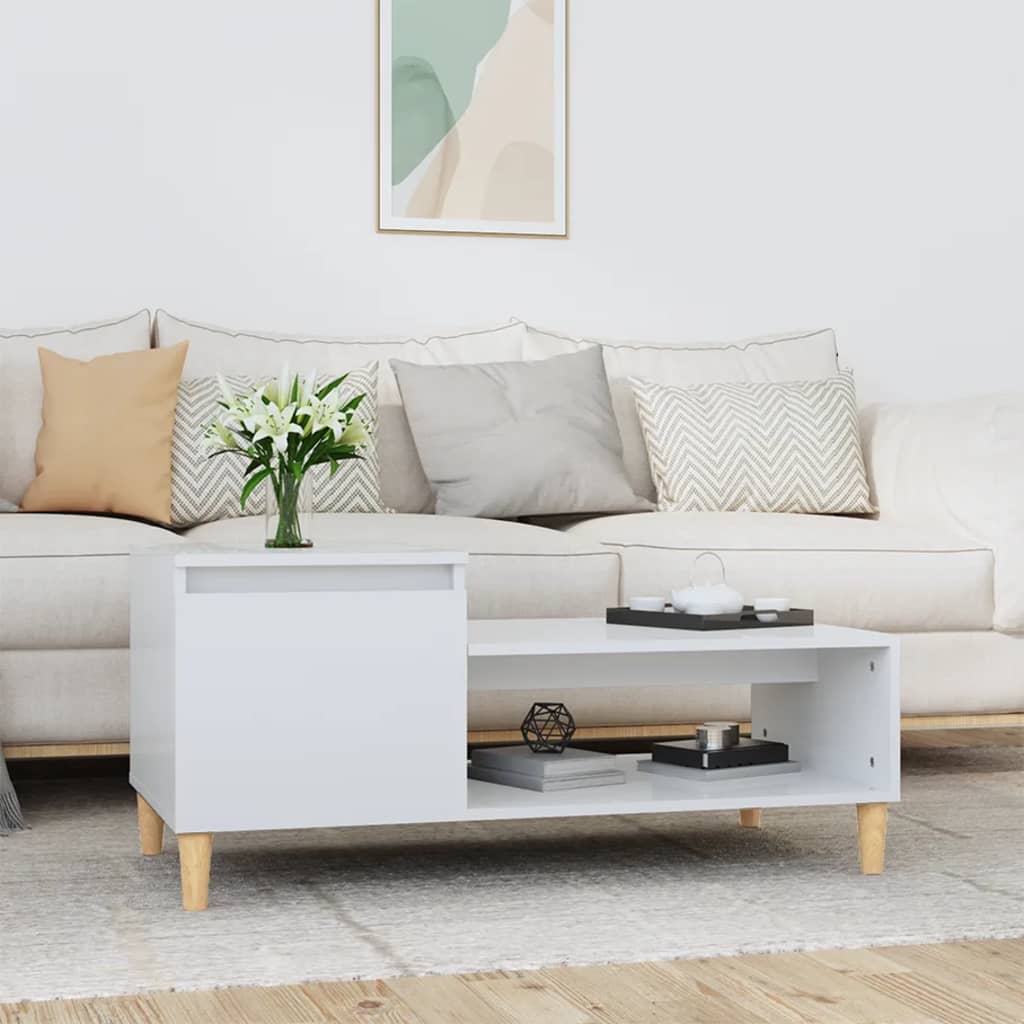 Coffee Table 100X50X45 Cm Engineered Wood