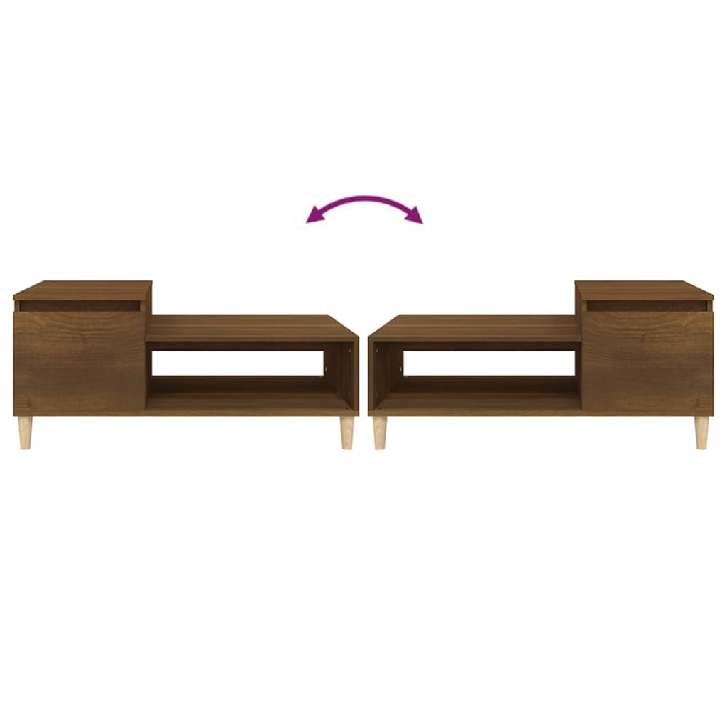 Coffee Table 100X50X45 Cm Engineered Wood