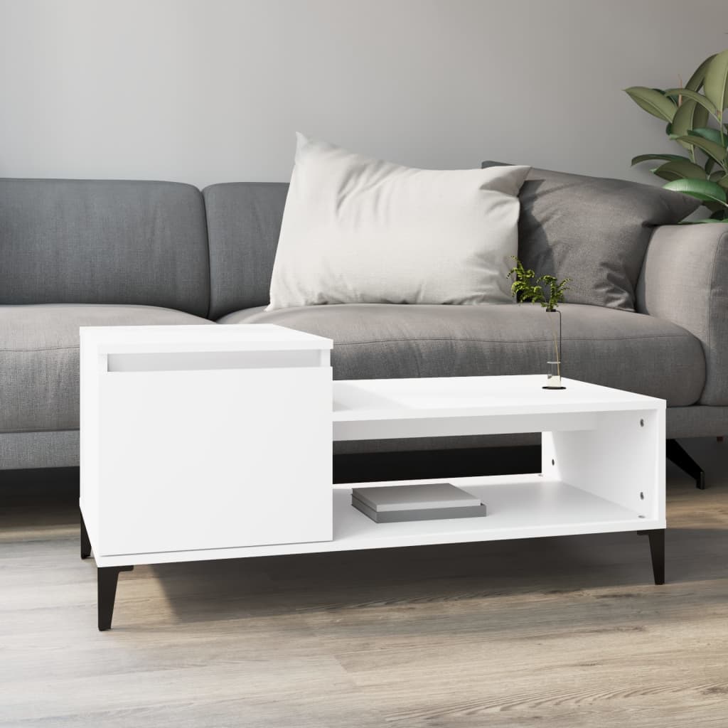Coffee Table 100X50X45 Cm Engineered Wood