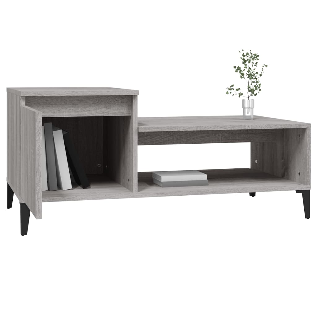 Coffee Table 100X50X45 Cm Engineered Wood