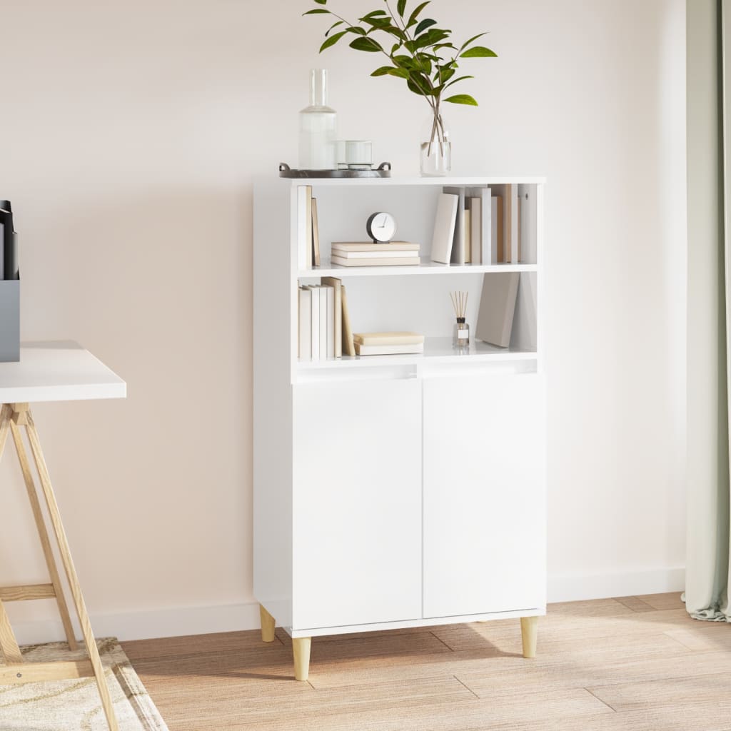 Highboard 60X36X110 Cm Engineered Wood