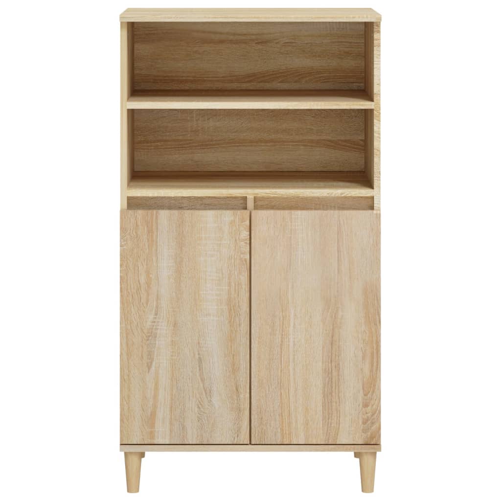 Highboard 60X36X110 Cm Engineered Wood