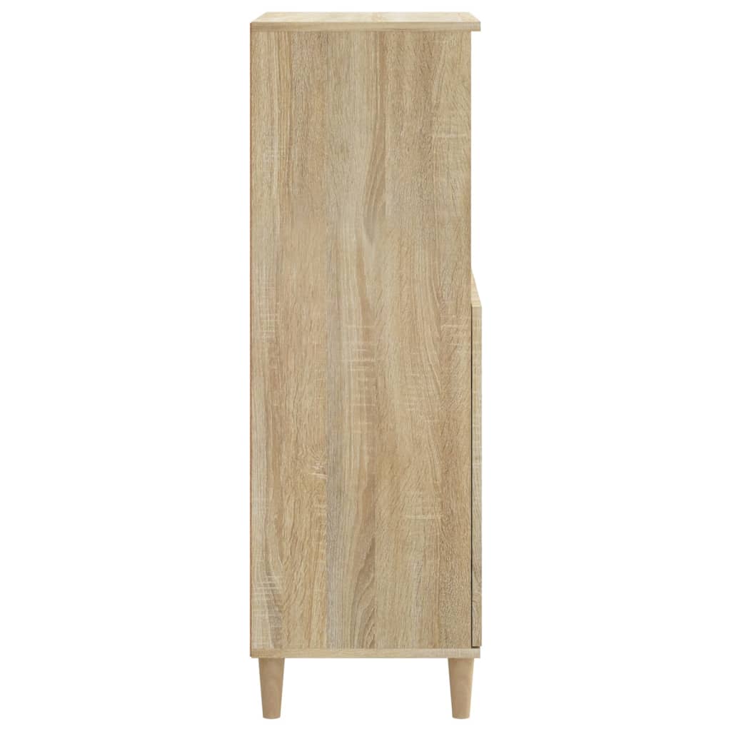 Highboard 60X36X110 Cm Engineered Wood