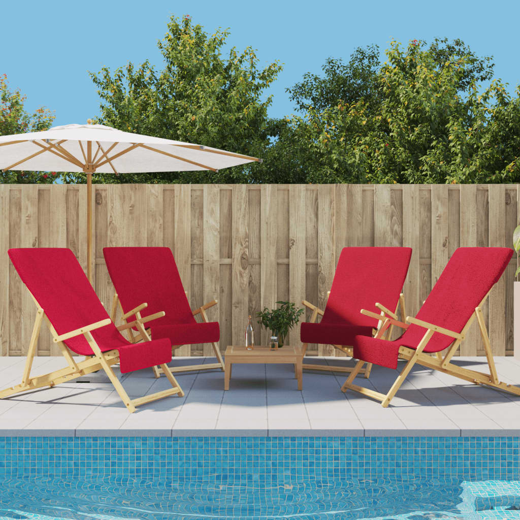Beach Towels 2 Pcs Fabric 400 Gsm