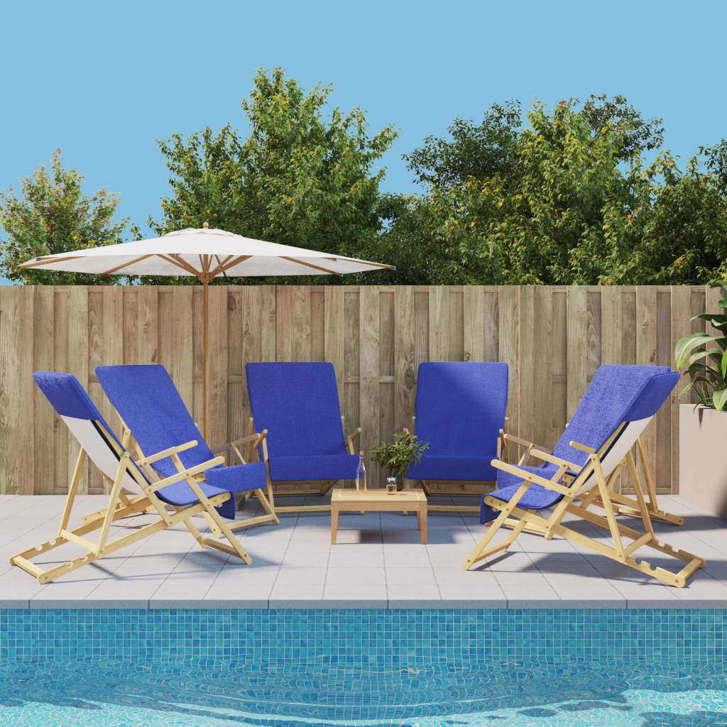 Beach Towels 2 Pcs Fabric 400 Gsm