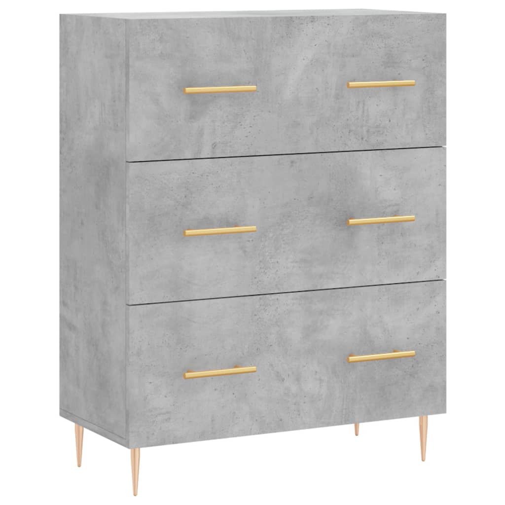 Highboard 69.5X34X180 Cm Engineered Wood