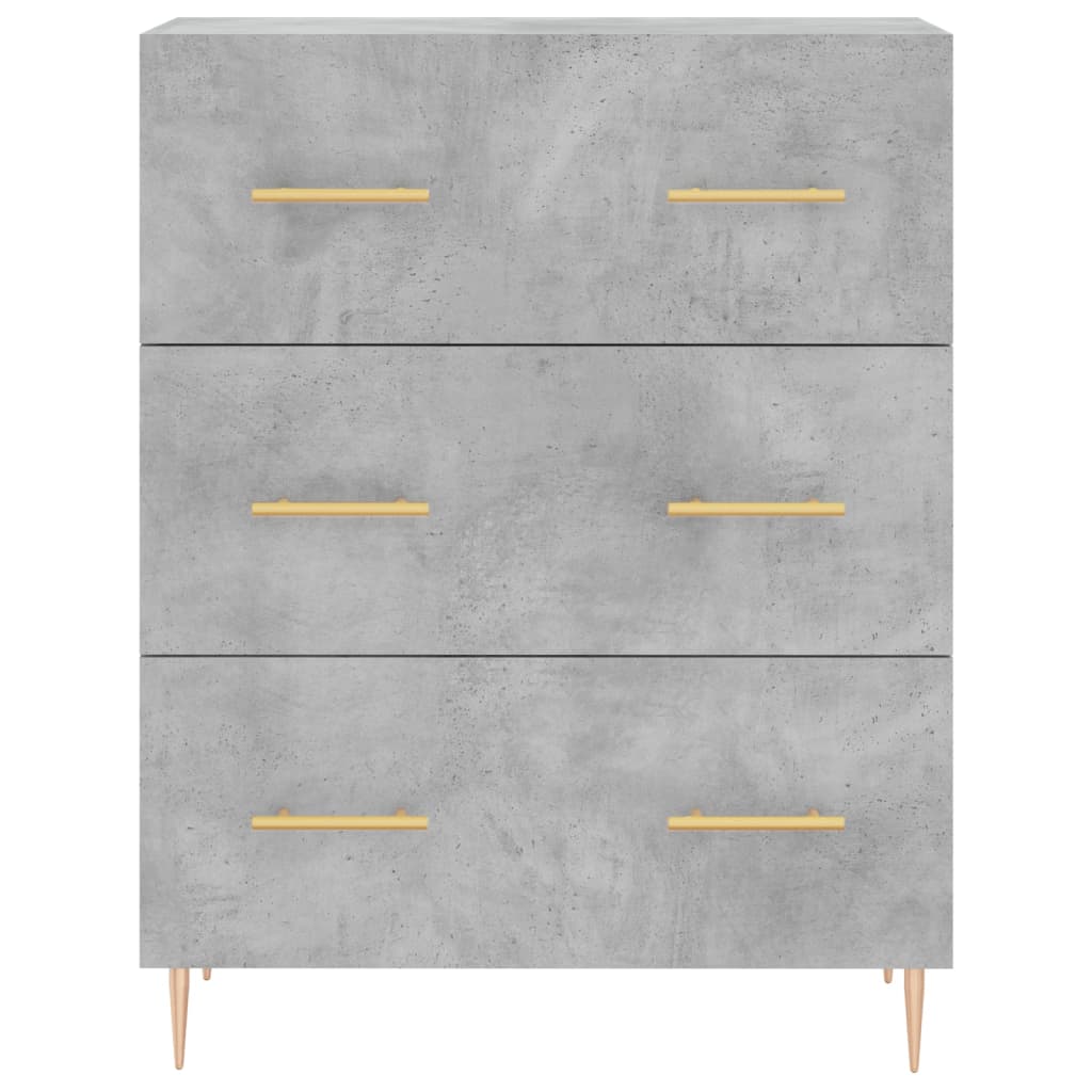 Highboard 69.5X34X180 Cm Engineered Wood