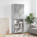 Highboard 69.5X34X180 Cm Engineered Wood