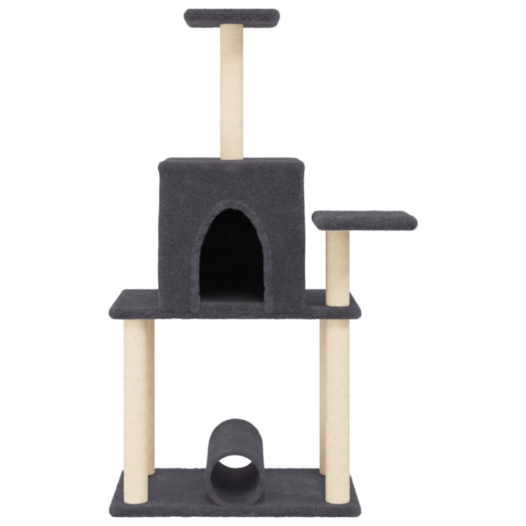 Cat Tree With Sisal Scratching Posts 122 Cm