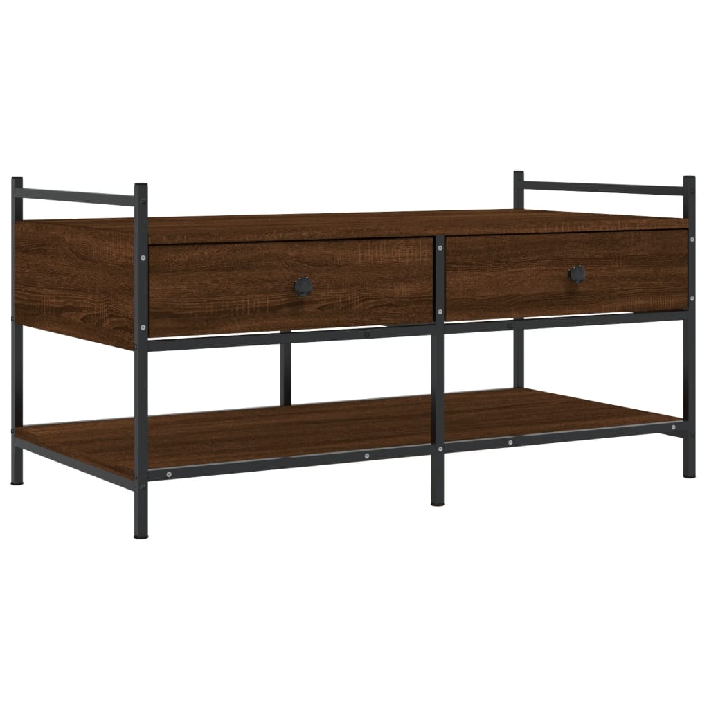 Coffee Table 99X50X50 Cm Engineered Wood