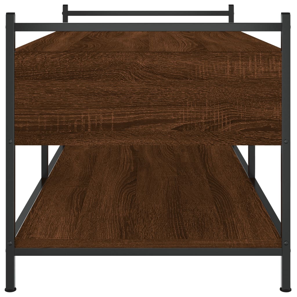 Coffee Table 99X50X50 Cm Engineered Wood