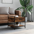 Coffee Table 99X50X50 Cm Engineered Wood