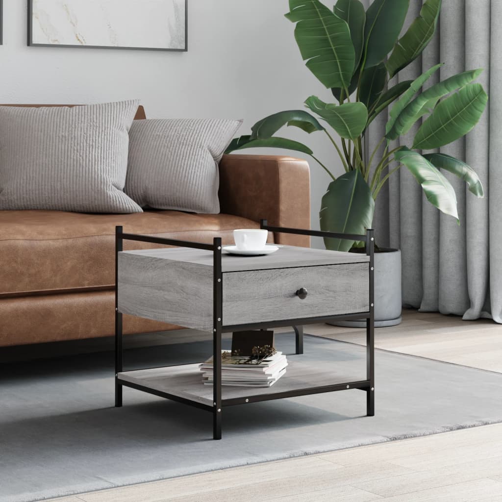 Coffee Table 99X50X50 Cm Engineered Wood