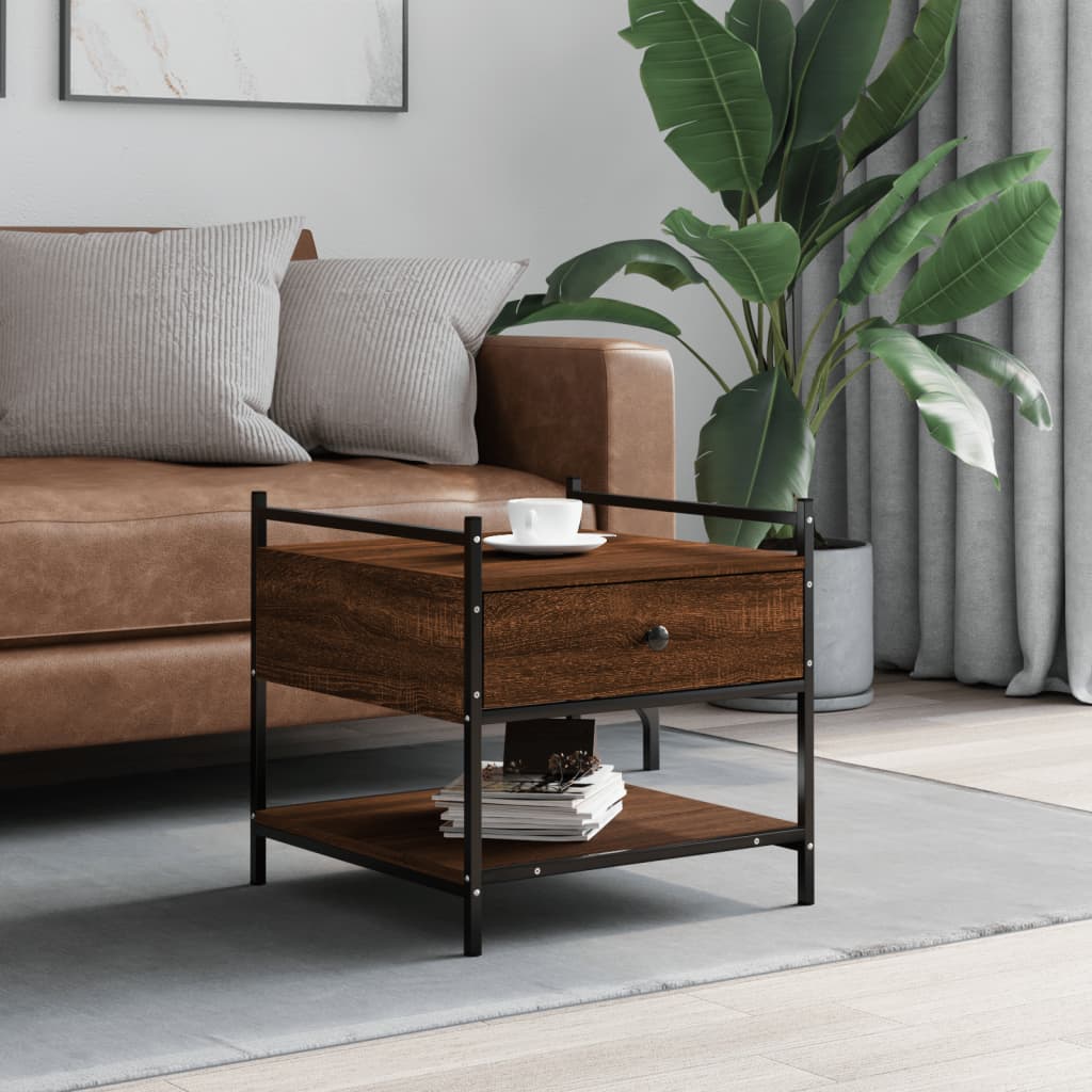 Coffee Table 99X50X50 Cm Engineered Wood